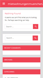 Mobile Screenshot of mietwohnungenmuenchen.org
